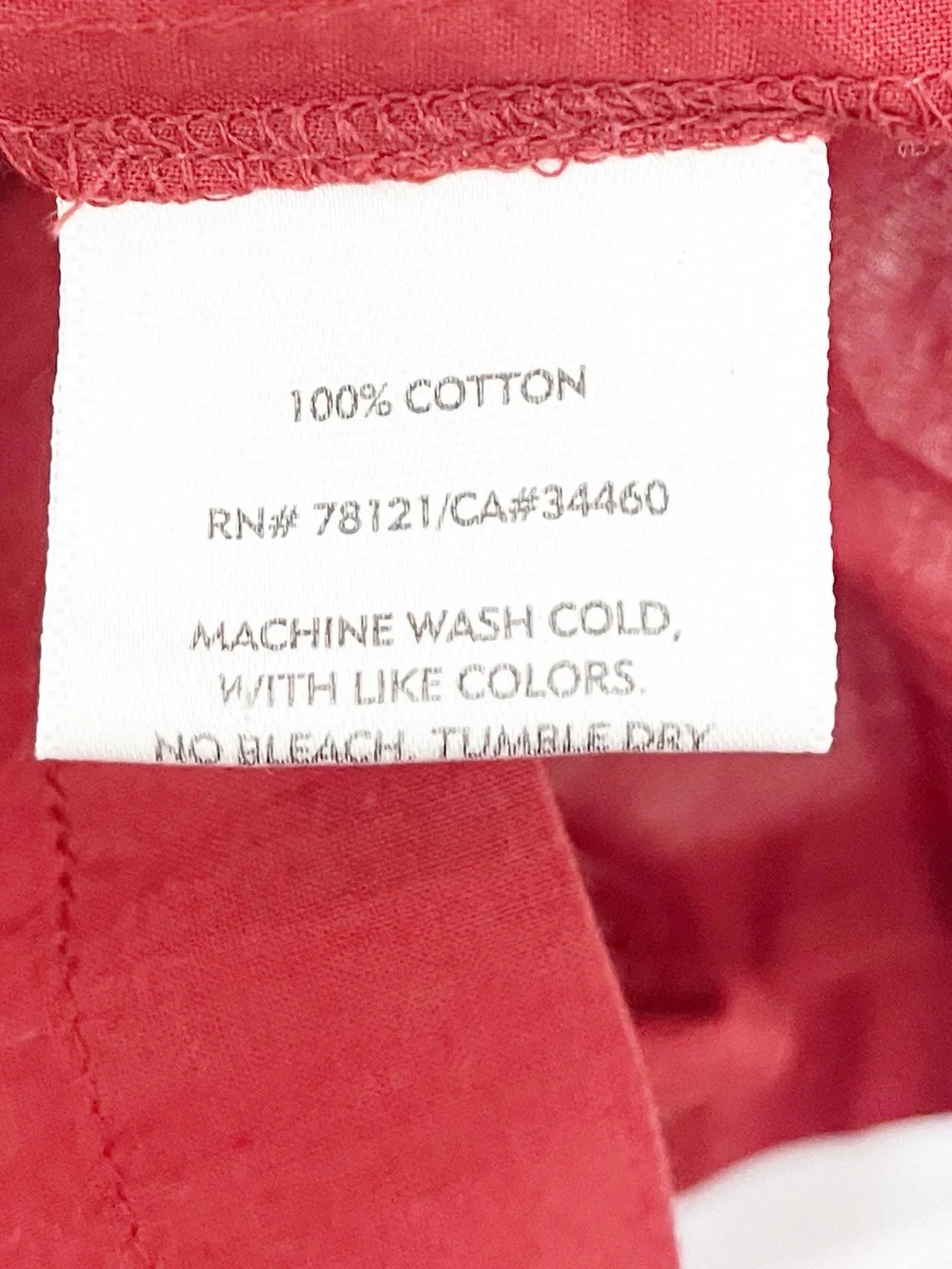 Eileen Fisher Burnt Orange Silk Cotton Wide Leg Capri Pants Size PS